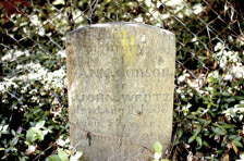 Anna Frantz Wertz (1779-1836) Headstone
