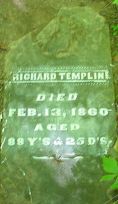 Richard Templin (1772-1860) Headstone