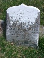 William Franklin Everhart (1844-1864) Headstone