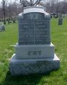 Noah E. Fry (1828-1903) and Susannah Catherine Crim (1827-1901) Headstone