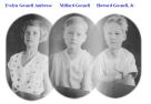 Evelyn Bertella Gosnell Ambrose, Millard Elgin Gosnell, Howard William Gosnell, Jr.