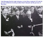 John Benjamin Funk with President John F. Kennedy